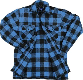Pánská košile Fostex 135301blackblue modro-černá XXl