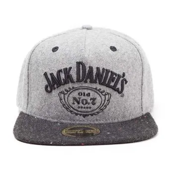 Jack Daniels Old No.7 Logo SB201412JDS šedá Kšiltovka Jack Daniels Old No.7 Logo SB201412JDS šedá