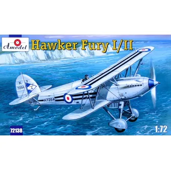 Plastikový model 1/72 Hawker Fury I/II