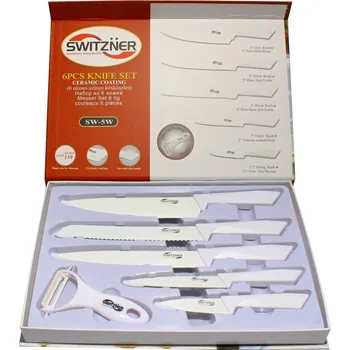 Kuchyňský nůž Recenze Switzner nože bílé 6 ks