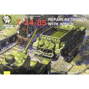 Plastikový model 1/72 T-34/85Tractor