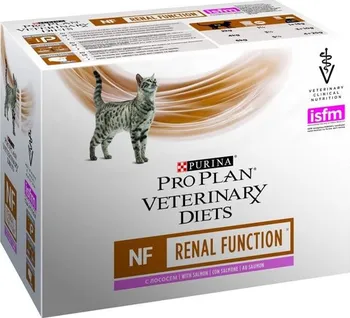 Krmivo pro kočku Purina Pro Plan Veterinary Diet Feline NF Renal Function Salmon 10 x 85 g