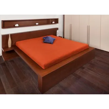 Prostěradlo Smolka froté prostěradlo cihlové Rozměr: 120x200