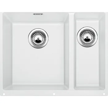Granitový dřez BLANCO Subline 340/160-U L bílý