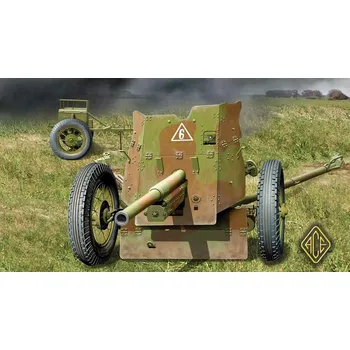 Plastikový model 1/72 45mm Soviet Anti-Tank Gun mod.1937