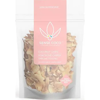 Sušené ovoce Sense Coco Kokosové chipsy BIO javorový sirup 40 g