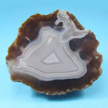 Přírodní kámen Achát z Maroka 86x75mm