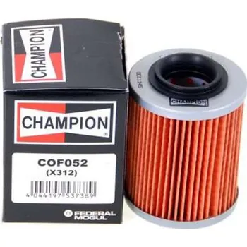 Filtr pro motocykl CHAMPION olejový filtr CHAMPION COF052 (X312) pro Aprilia Bombardier, Can-Am