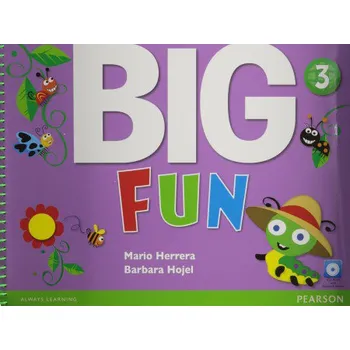 Učebnice Big Fun 3 Student´s Book with CD ROM - Mario Herrera and Barbara Hojel