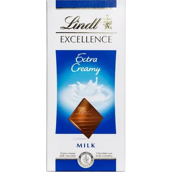 Čokoláda Čokoláda LINDT Excellence 100 g - mléčná Extra Creamy (švýcarská mléčná čokoláda)