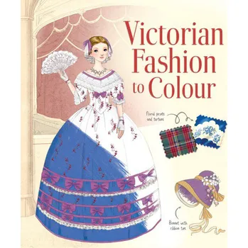 omalovánky Victorian fashion to colour - Abigail Wheatley