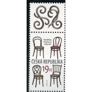 Poštovní známka Česká pošta (2018) č. 981 **- Česká republika - Ohýbaný nábytek - K1H