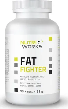 Spalovač tuku NutriWorks Fat Fighter 90 cps.