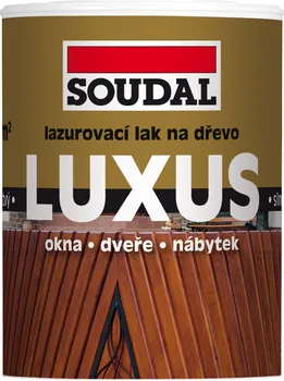 Lak na dřevo Soudal Luxus 0,75 l