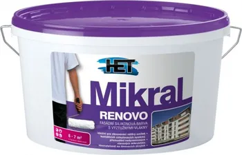 Fasádní barva HET Mikral Renovo Active 12 kg