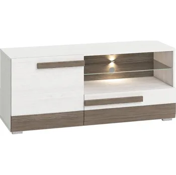 Televizní stolek Televizní stolek borovice sněhová/new grey BLANCO 10