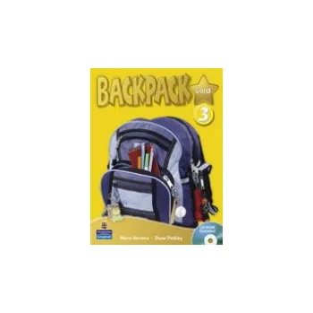 Školní batoh Backpack Gold 3 Posters New Edition - Herrera, M & Pinkley, D