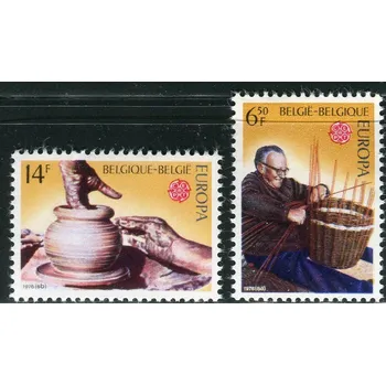 Poštovní známka (1976) MiNr. 1857 - 1858 ** - Belgie - EUROPA: Řemesla