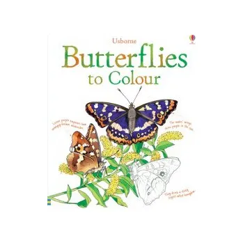 omalovánky Butterflies to colour - Sue Meredith, Jenny Cooper