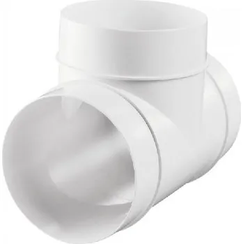 Ventilace Vents Ventilační rozbočka T-kus 125 PVC 232p