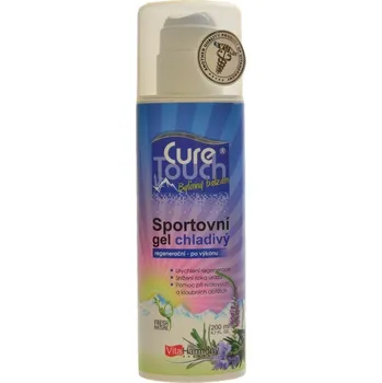 Masážní přípravek Vitaharmony Cure Touch sportovní gel chladivý 50 ml