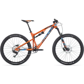 Horské kolo Recenze Rock Machine Blizzard 70 - 27, 5" orange/blue/black
