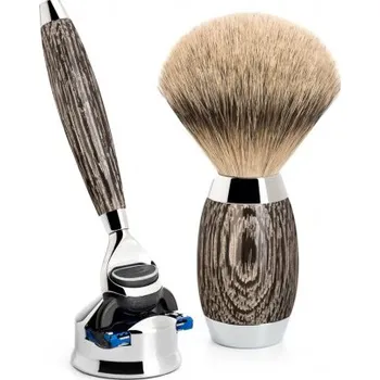 Kosmetická sada Mühle Edition No. 3 Bog Oak &amp; Sterling Silver Fusion 3-dílná