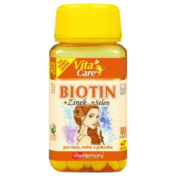 Vitaharmony Biotin + Selen + Zinek 87 tbl.