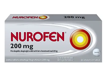 Lék na bolest, zánět a horečku Nurofen 200 mg