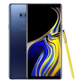 modrý Samsung Galaxy Note9 a S Pen
