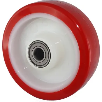 Příslušenství k zahradní technice Transportní polyuretanové pojezdové kolo D-NAMIC 100x33/40-12