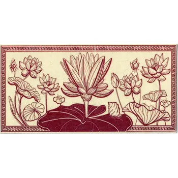 Přání lotos v květu