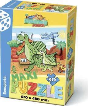 Puzzle Bonaparte Puzzle Maxi Prehistoric Junior 30 dílků 