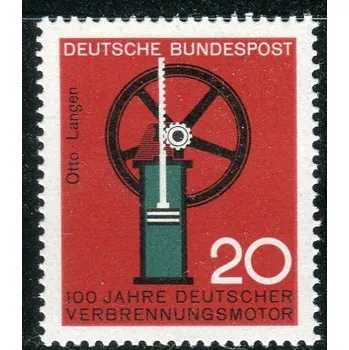 Poštovní známka (1964) MiNr. 442 ** - Německo - Pokrok v technologii a vědě (I): 100 let spalovací motor