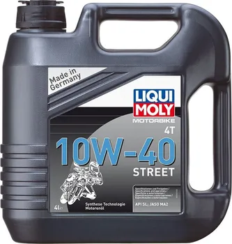 Motorový olej Liqui Moly 4T Street 10W-40 4 l
