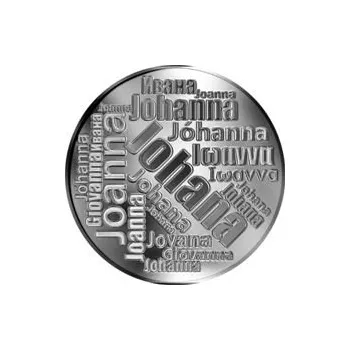 Česká jména - Johana - velká stříbrná medaile 1 Oz