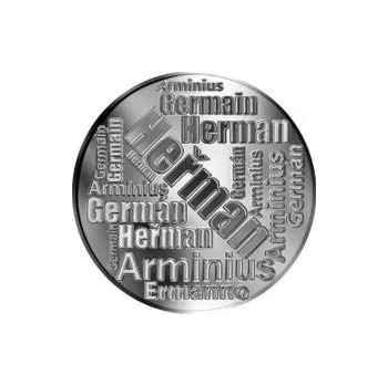 Česká jména - Heřman - velká stříbrná medaile 1 Oz