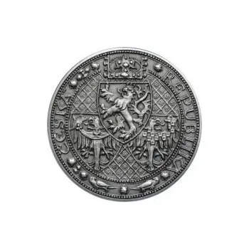 Nejkrásnější medailon - Nové Město pražské Ag Patina