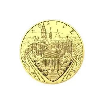Košice - zlatá 1 Oz Proof