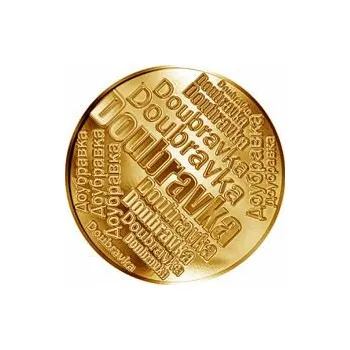 Česká jména - Doubravka - velká zlatá medaile 1 Oz