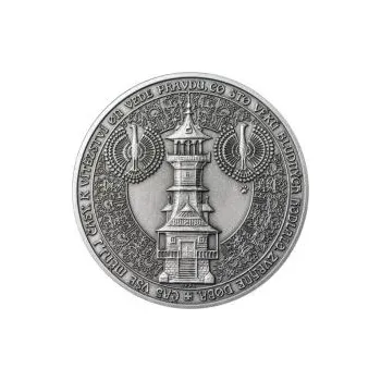 Kniha Dušan Samuel Jurkovič ( 60. let od jeho úmrtí ) - stříbro patina