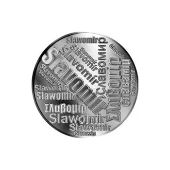 Česká jména - Slavomír - velká stříbrná medaile 1 Oz