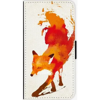 Pouzdro na mobilní telefon Recenze iSaprio Fast Fox pro Samsung Galaxy A8 Plus flipové