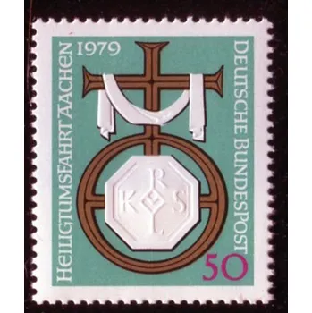 Poštovní známka (1979) MiNr. 1017 ** - Německo - Výlety do Cách