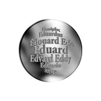 Česká jména - Eduard - stříbrná medaile