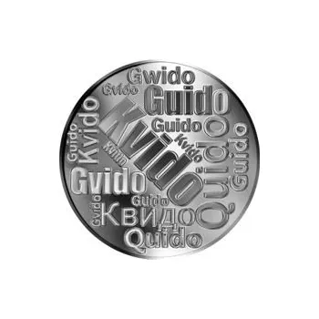 Česká jména - Kvido - velká stříbrná medaile 1 Oz