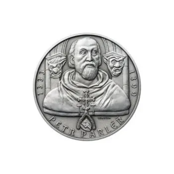Petr Parléř - 1 Oz stříbro patina
