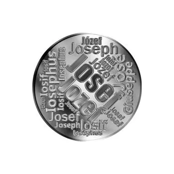 Česká jména - Josef - velká stříbrná medaile 1 Oz