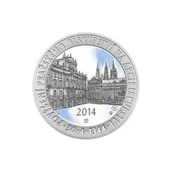 Volný čas Povýšení pražského biskupství na arcibiskupství - 670 let - 1 Oz stříbro Proof