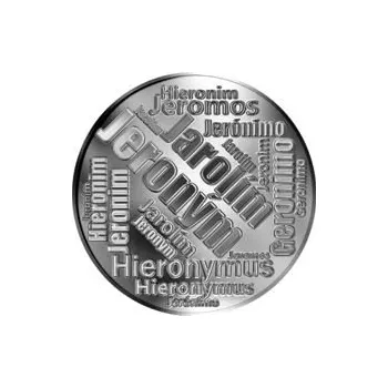 Česká jména - Jeroným - velká stříbrná medaile 1 Oz